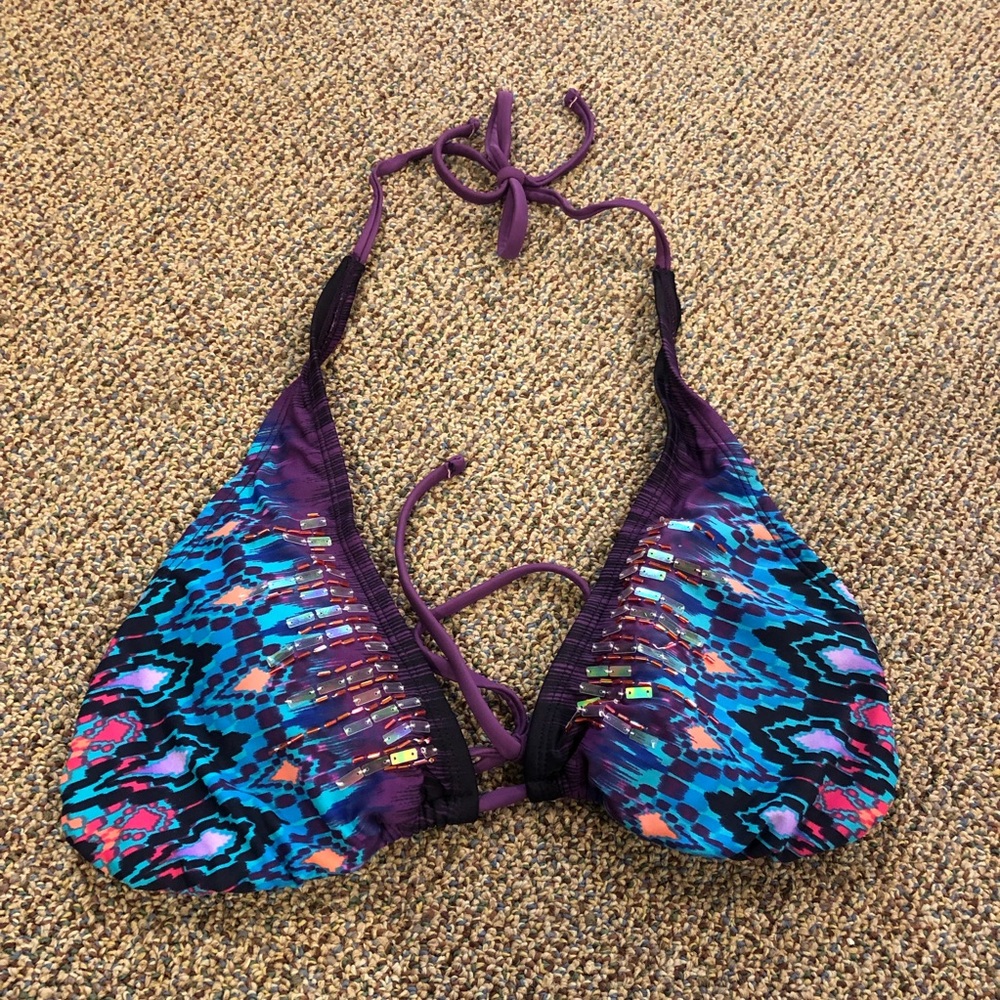 Xhilaration Sequin Bikini Top